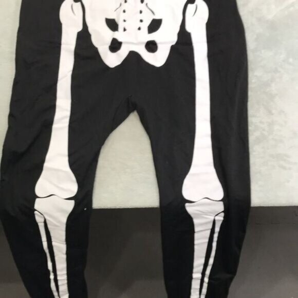 Tipsy Elves Full Body Unisex Skelteon Zip up Costume New in bag Size M - Picture 9 of 12
